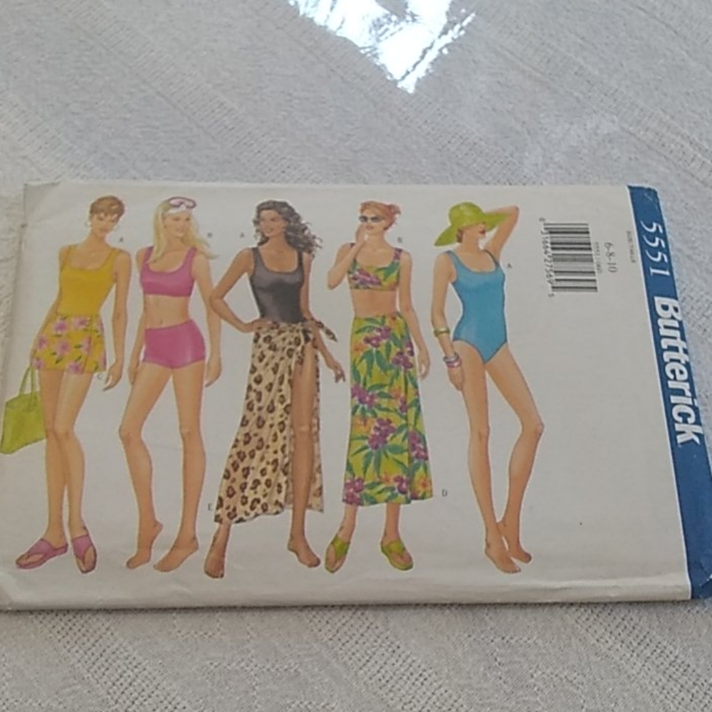 Butterick Sewing Pattern 5551 New Uncut